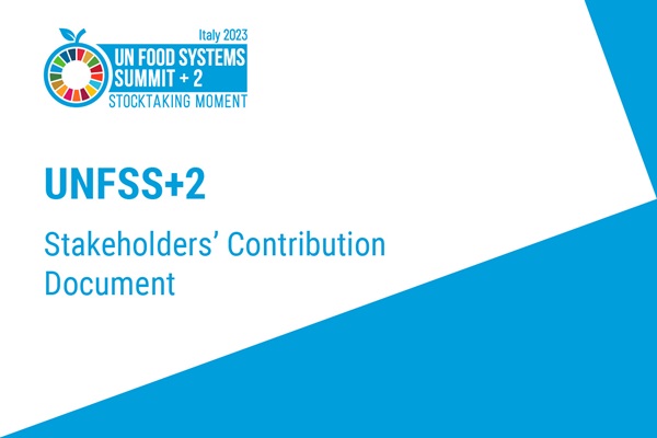 Stakeholders' Contribution Document Stakeholders' Contribution Document