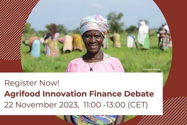 Agrifood Innovation Finance Debate