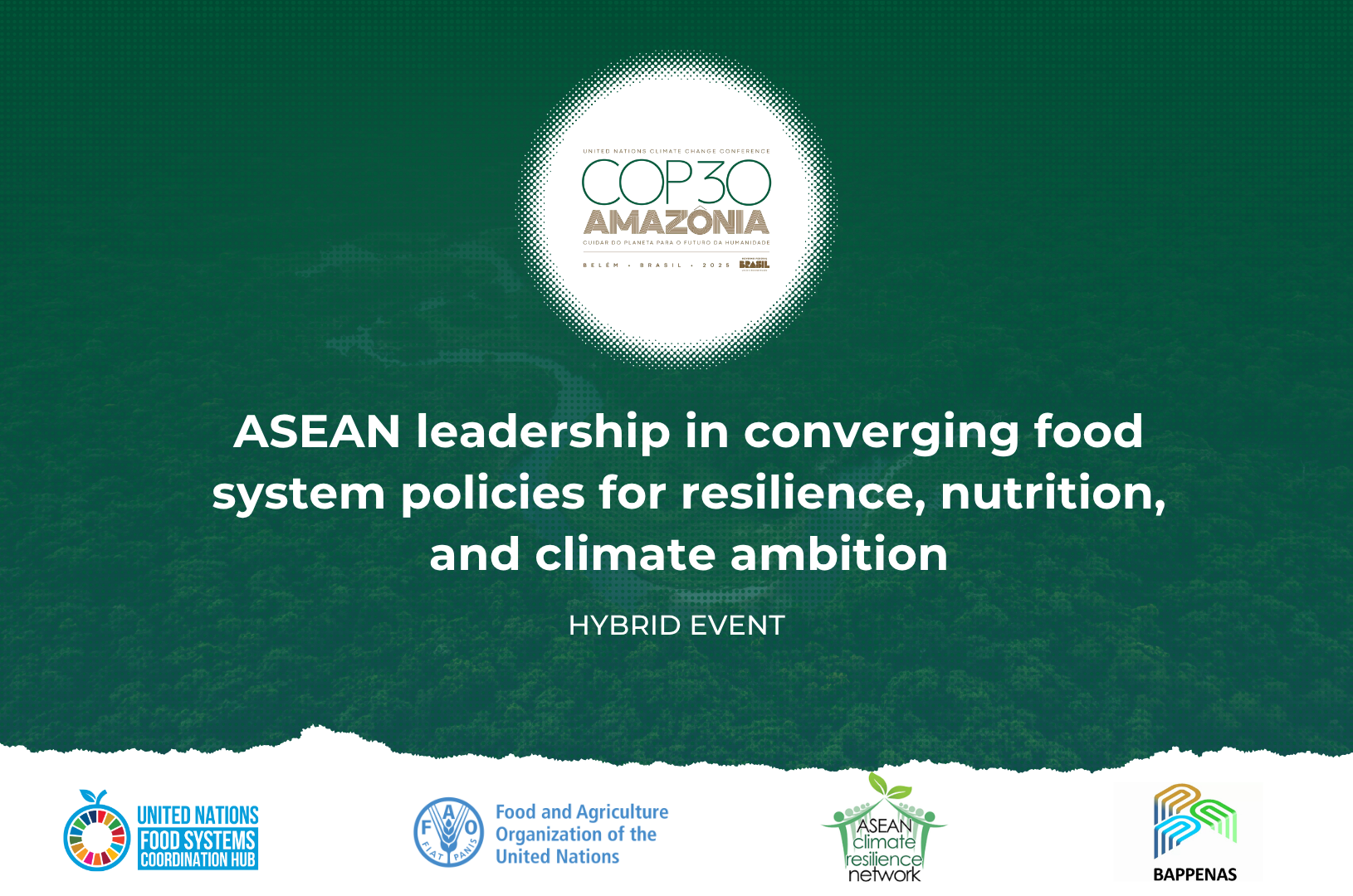 ASEAN leadership in converging food system policies for resilience, nutrition, and climate ambition