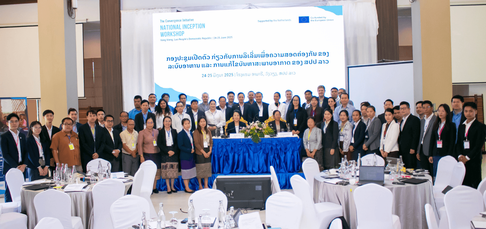 Lao People's Democratic Republic pioneers a Convergence Initiative to transform food systems and combat climate change Lao PDR